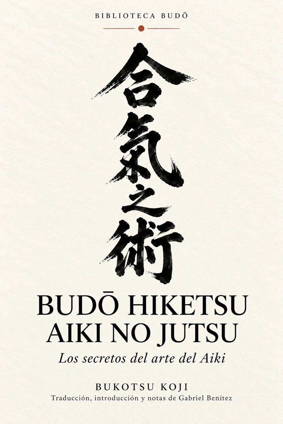 Portada de Budō Hiketsu — Aiki no Jutsu